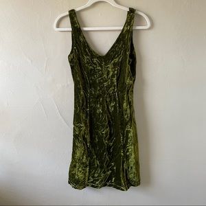 Vintage Betsey Johnson Crushed Velvet Dress